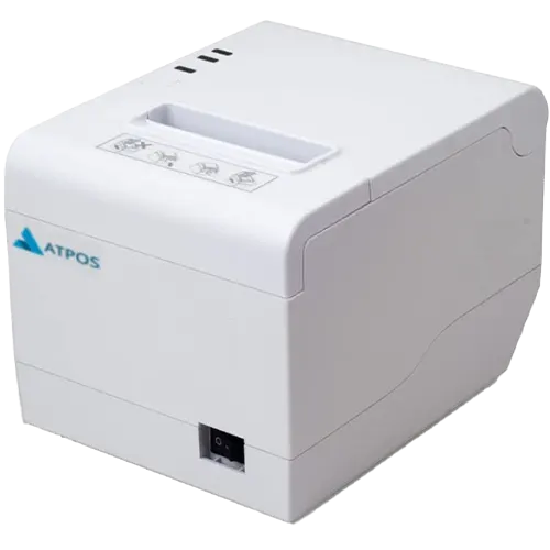 ATPOS AT-402 80mm 3 Inch Thermal Receipt Printer (Bluetooth + USB) | Auto Cutter