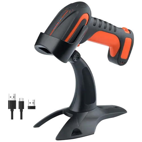 Tera Wireless Barcode Scanner 1D 2D QR Code Reader, Bluetooth Compatible & 2.4G Wireless